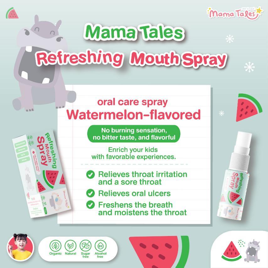 Mama Tales Refreshing Mouth Spray 15ml 3y+ | The Nest Attachment Parenting Hub