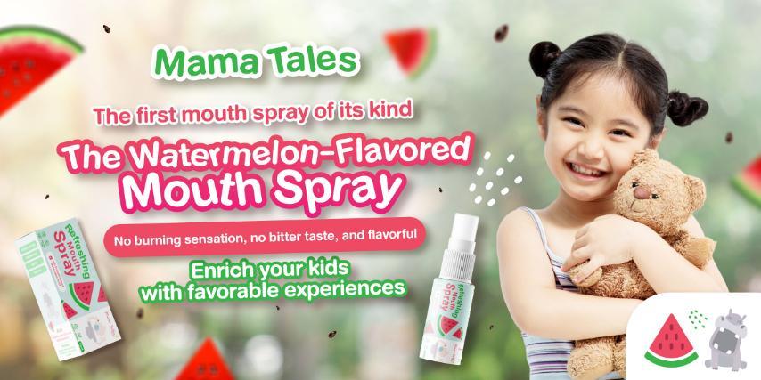 Mama Tales Refreshing Mouth Spray 15ml 3y+ | The Nest Attachment Parenting Hub