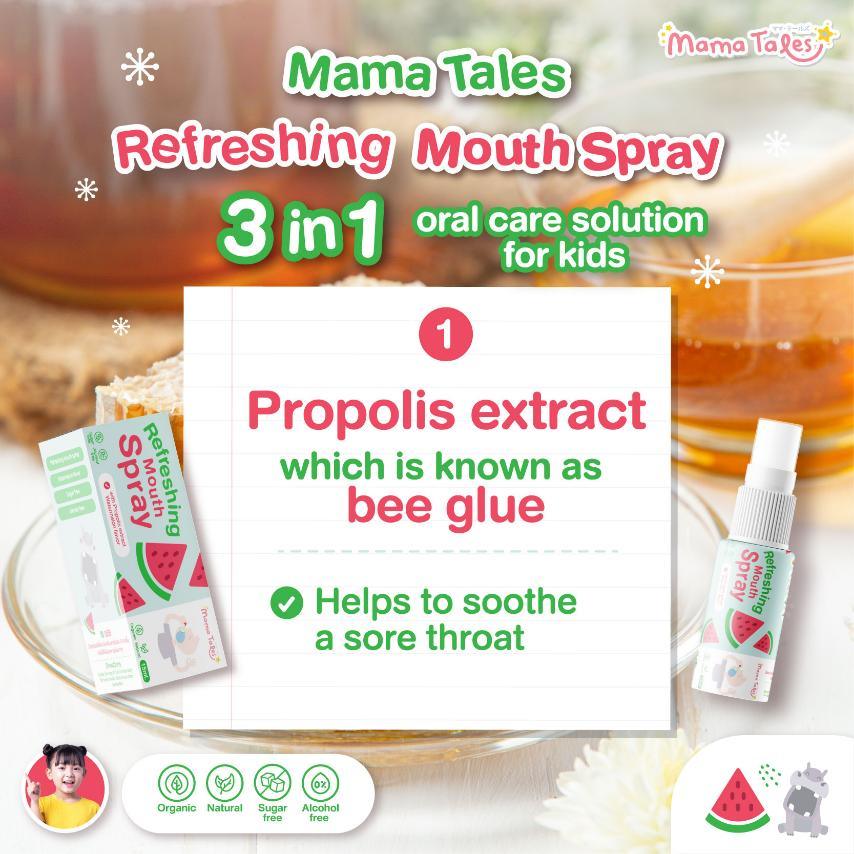 Mama Tales Refreshing Mouth Spray 15ml 3y+ | The Nest Attachment Parenting Hub