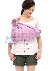 Mamaway Mickey Kaleidoscopes Baby Ring Sling Pink 12812D | The Nest Attachment Parenting Hub