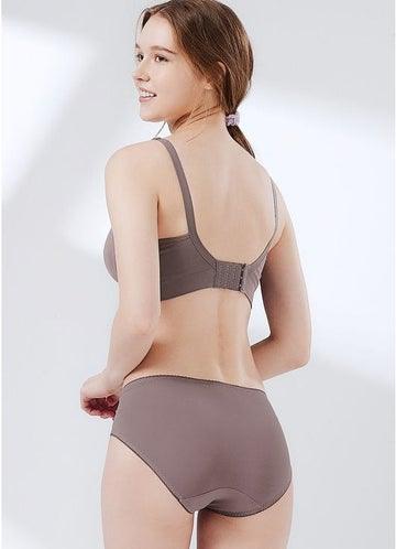 Mamaway Ultra Breezy Seamless Maternity & Nursing Bra Dusty Purple 210890P | The Nest Attachment Parenting Hub