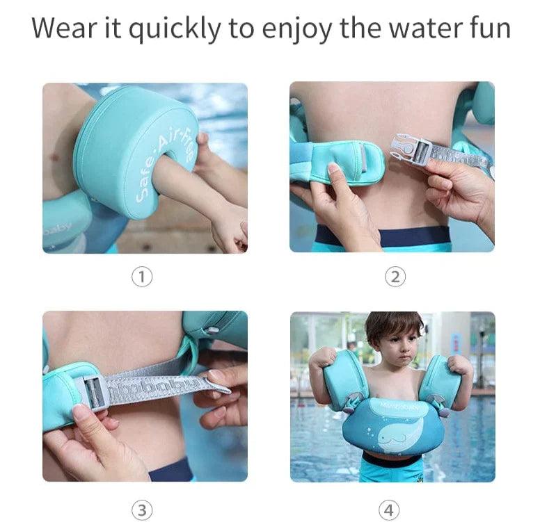 Mambobaby Air-Free Armbands Floater (Set) 3-8yo | The Nest Attachment Parenting Hub