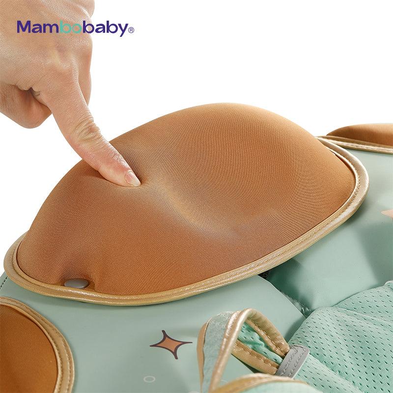 Mambobaby Air-Free Foldable Chest Type With Canopy & Stabilizer (3-24mo) | The Nest Attachment Parenting Hub