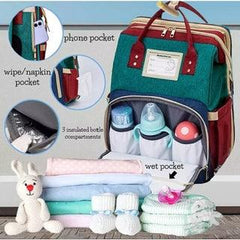 MamboBabyPh - 2in1 Crib & Diaper Bag Portable Foldable Travel Bed | The Nest Attachment Parenting Hub