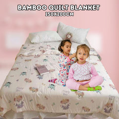 MamboBabyPh - 6 Layer Pure Organic Bamboo Quilt Kids Blanket | The Nest Attachment Parenting Hub