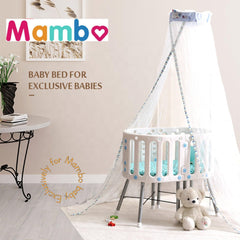 MamboBabyPh - 6in1 Multifunctional Portable Crib Baby Bassinet Rocker | The Nest Attachment Parenting Hub