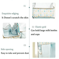MamboBabyPh - Crib Hanging Organizer Portable Diaper Caddy Storage | The Nest Attachment Parenting Hub