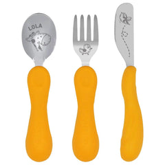 Marcus & Marcus Easy Grip Cutlery Set 3y+ | The Nest Attachment Parenting Hub