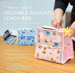 Marcus & Marcus Foldable Insulated Lunch Bag | The Nest Attachment Parenting Hub