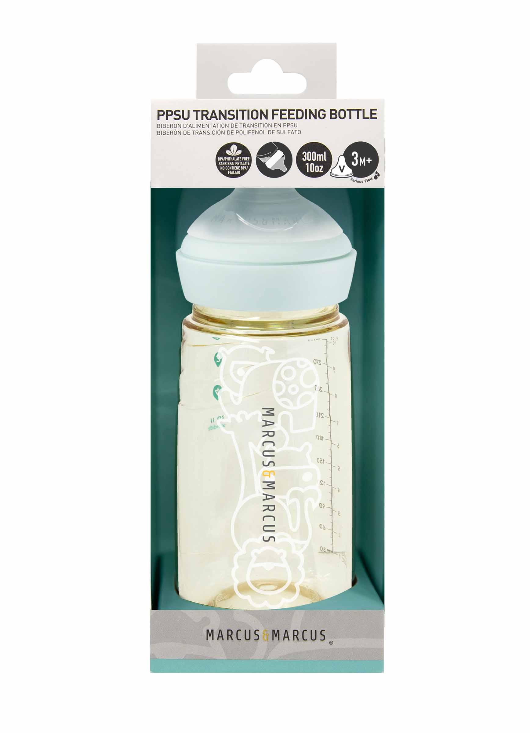 Marcus & Marcus PPSU Transition Feeding Bottle Single | The Nest Attachment Parenting Hub