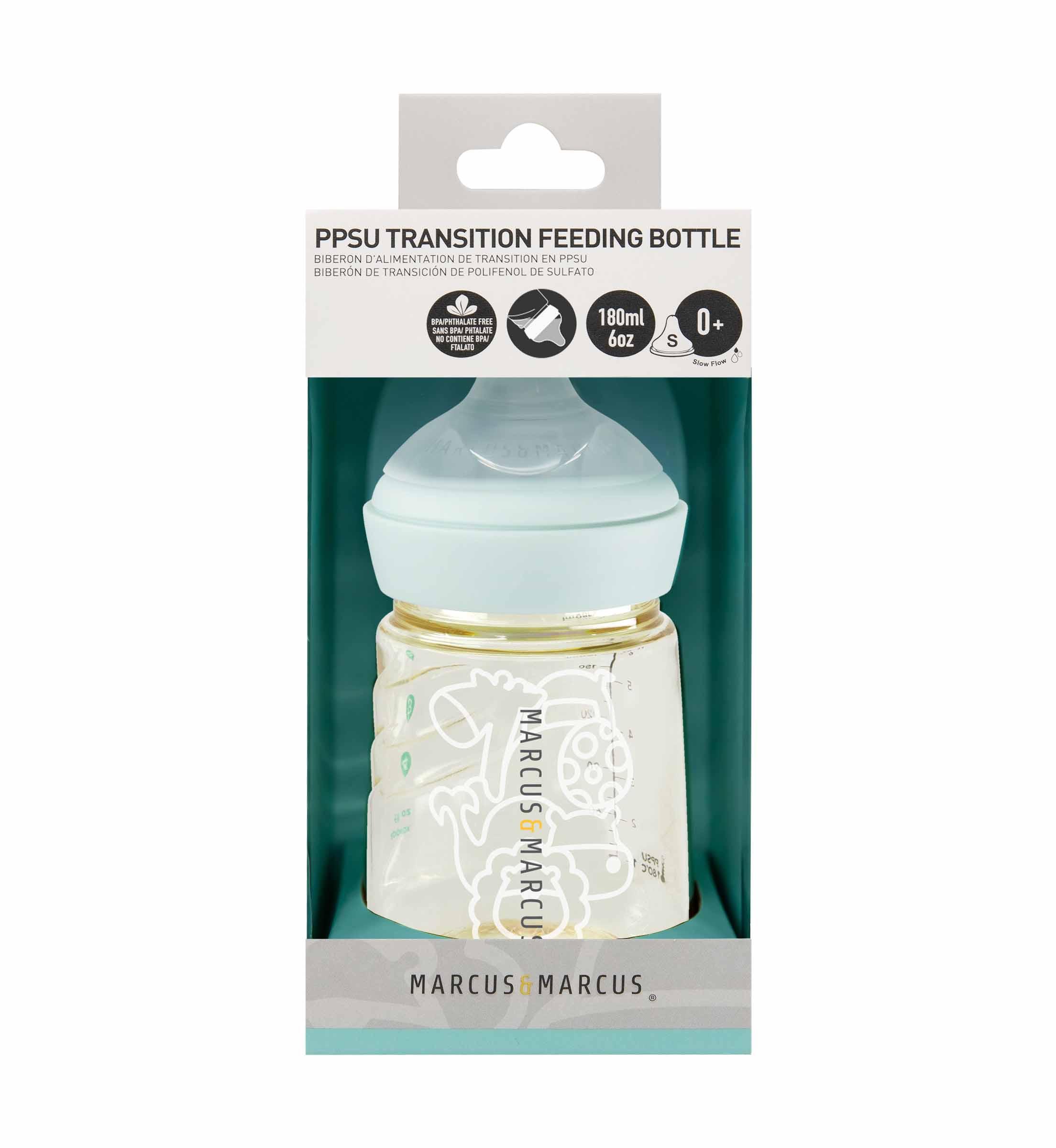 Marcus & Marcus PPSU Transition Feeding Bottle Single | The Nest Attachment Parenting Hub