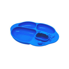 Marcus & Marcus Yummy Dips Suction Divided Plate | The Nest Attachment Parenting Hub