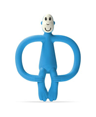 Matchstick Monkey Teething Toy - Blue (New Version) | The Nest Attachment Parenting Hub