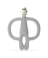 Matchstick Monkey Teething Toy - Grey (New Version) | The Nest Attachment Parenting Hub
