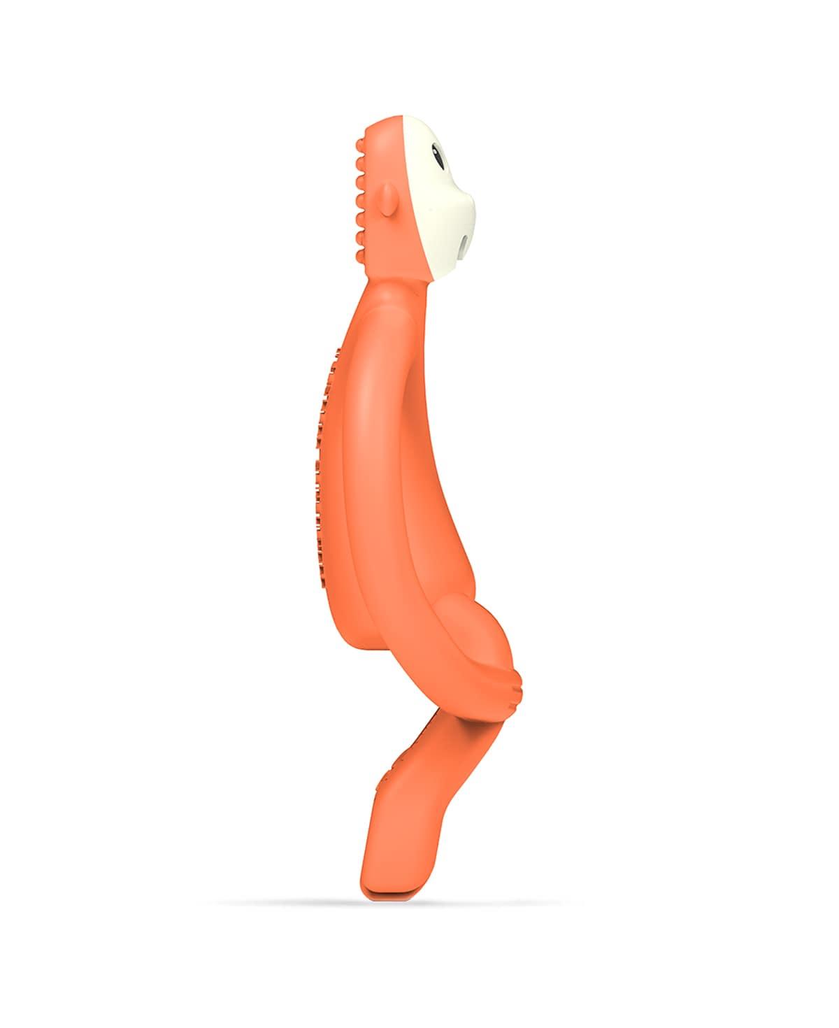 Matchstick Monkey Teething Toy - Orange (New Version) | The Nest Attachment Parenting Hub