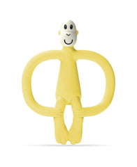 Matchstick Monkey Teething Toy - Yellow (New Version) | The Nest Attachment Parenting Hub