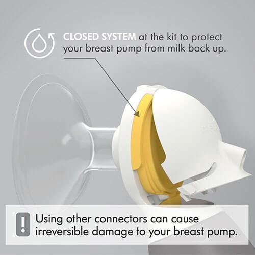 Medela PersonalFit Flex Connectors 2pc | The Nest Attachment Parenting Hub