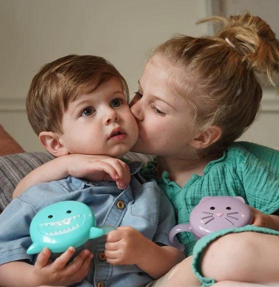 Melii Animal Snack Container w/ Finger Trap | The Nest Attachment Parenting Hub