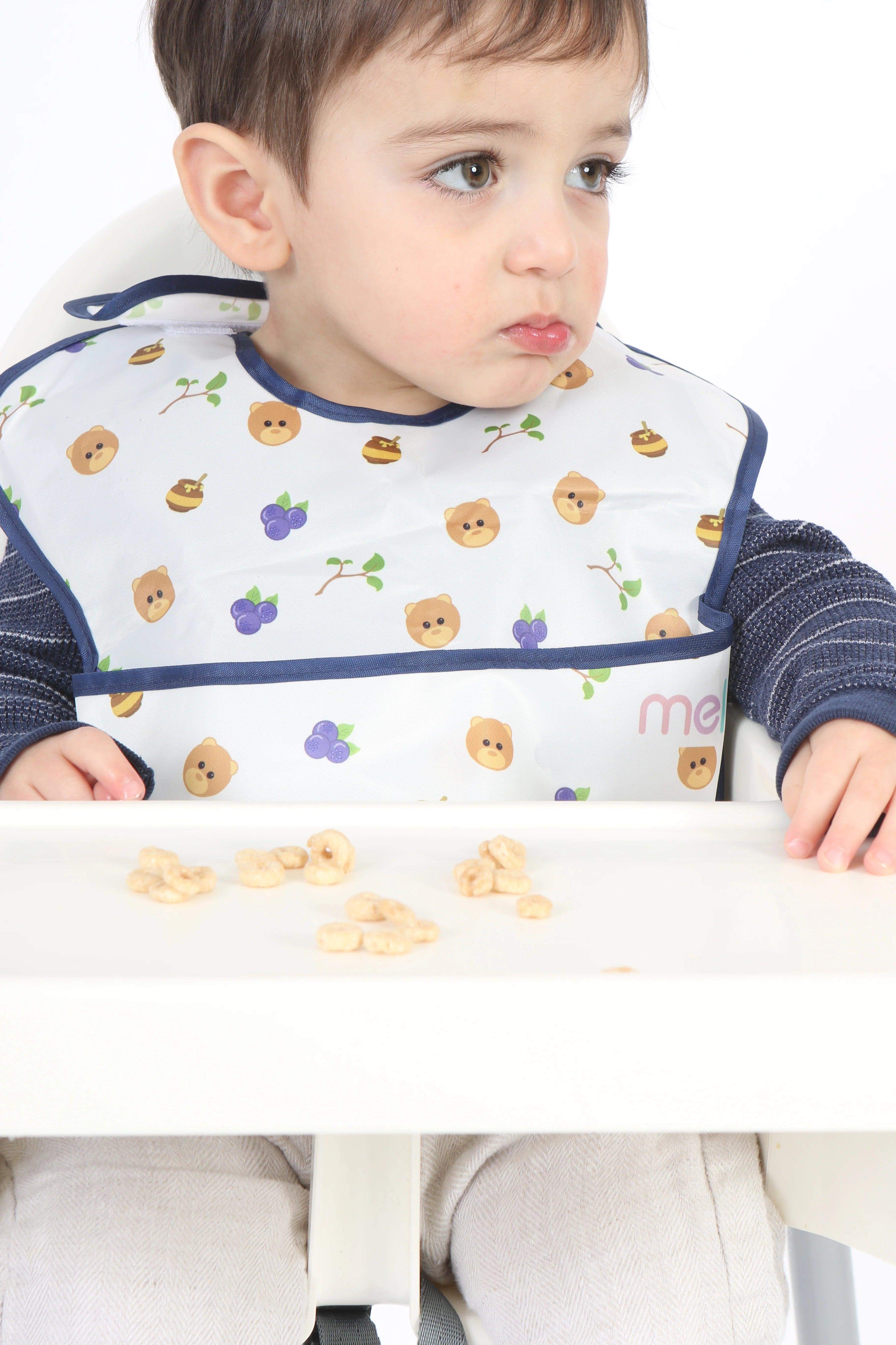 Melii Fold Up Bib 2 Pack | The Nest Attachment Parenting Hub