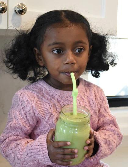 Melii Silicone Animal Straws with Cleaning Brush | The Nest Attachment Parenting Hub