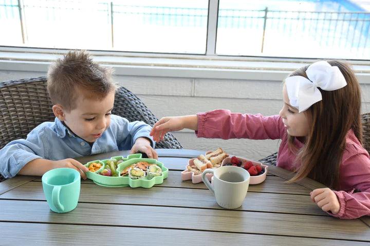 Melii Silicone Divided Plate | The Nest Attachment Parenting Hub