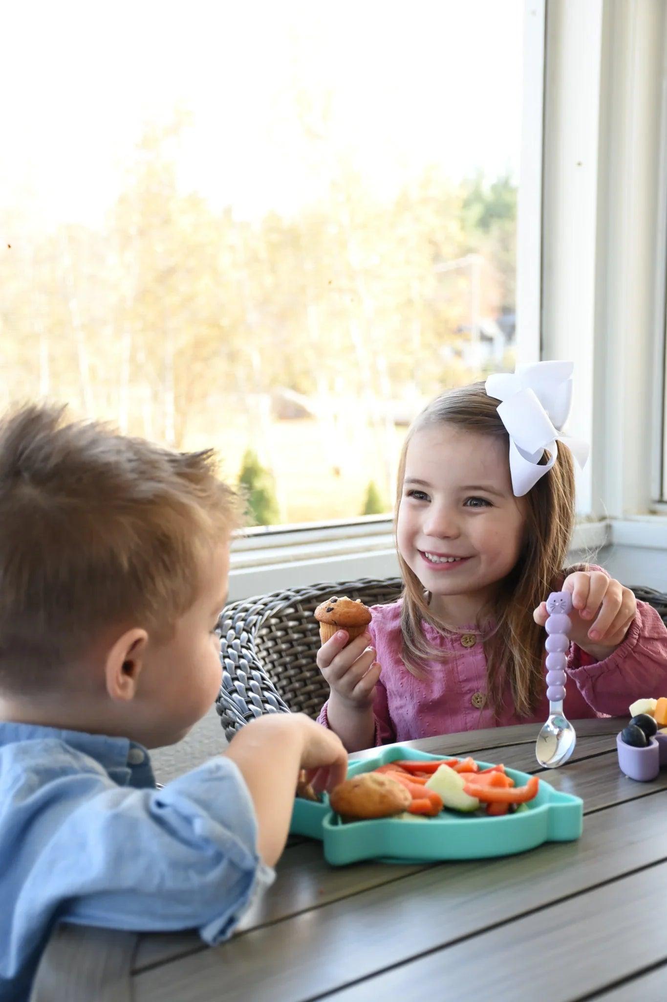 Melii Silicone Divided Plate | The Nest Attachment Parenting Hub