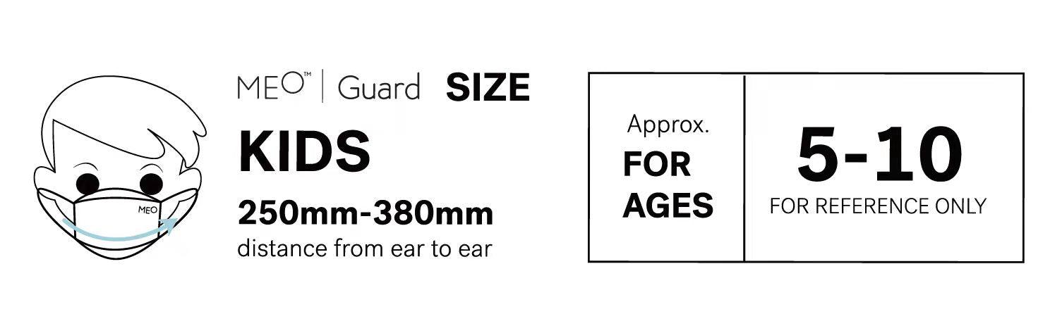 MEO Guard Kids Single Use Respirator KN95 (Pack of 10) | The Nest Attachment Parenting Hub