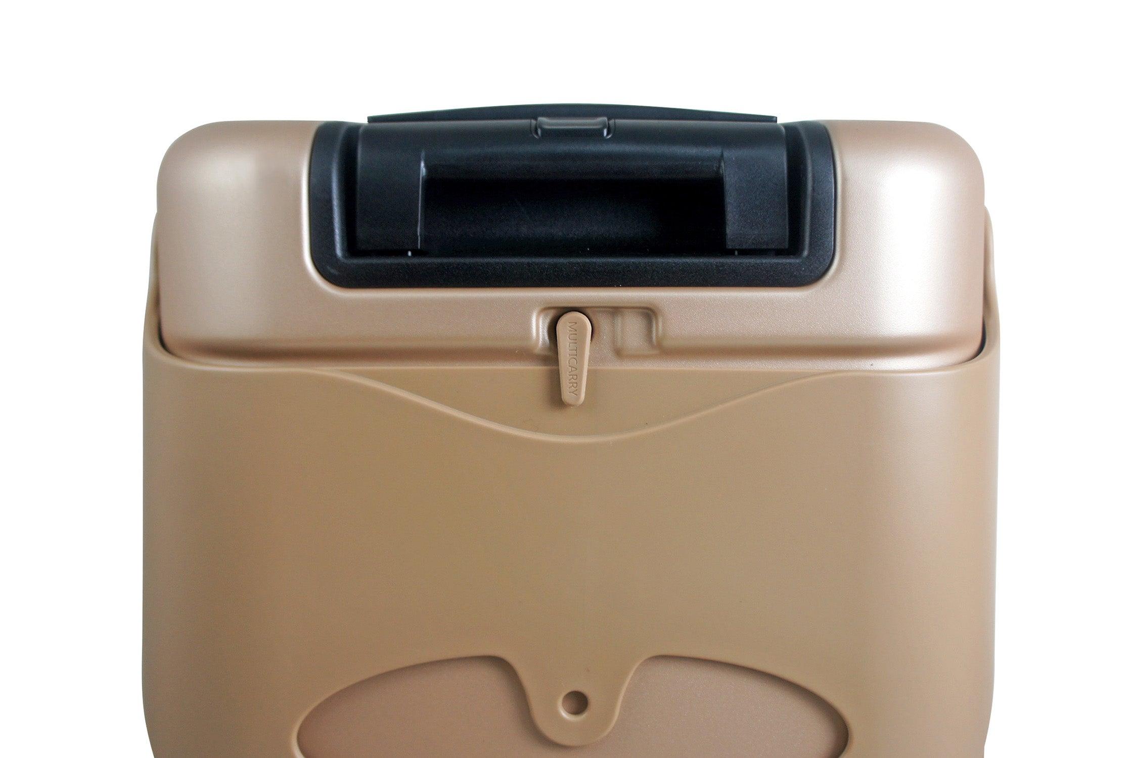 MiaMily Multicarry 18" Carry On Luggage - Scratch Resistant Finish | The Nest Attachment Parenting Hub