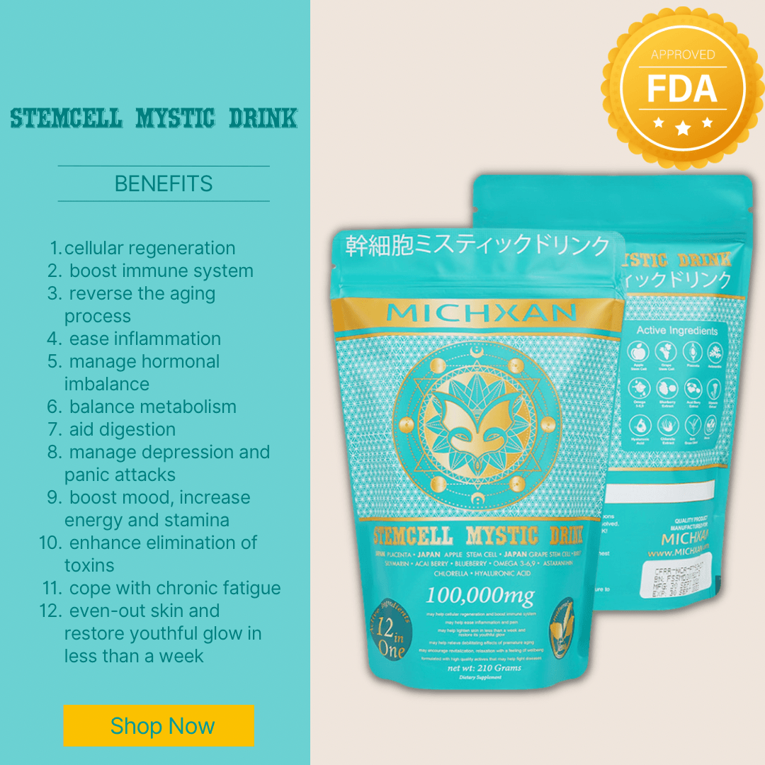 Michxan Stemcell Mystic Drink Bundle (2)+ Free Tumbler | The Nest Attachment Parenting Hub