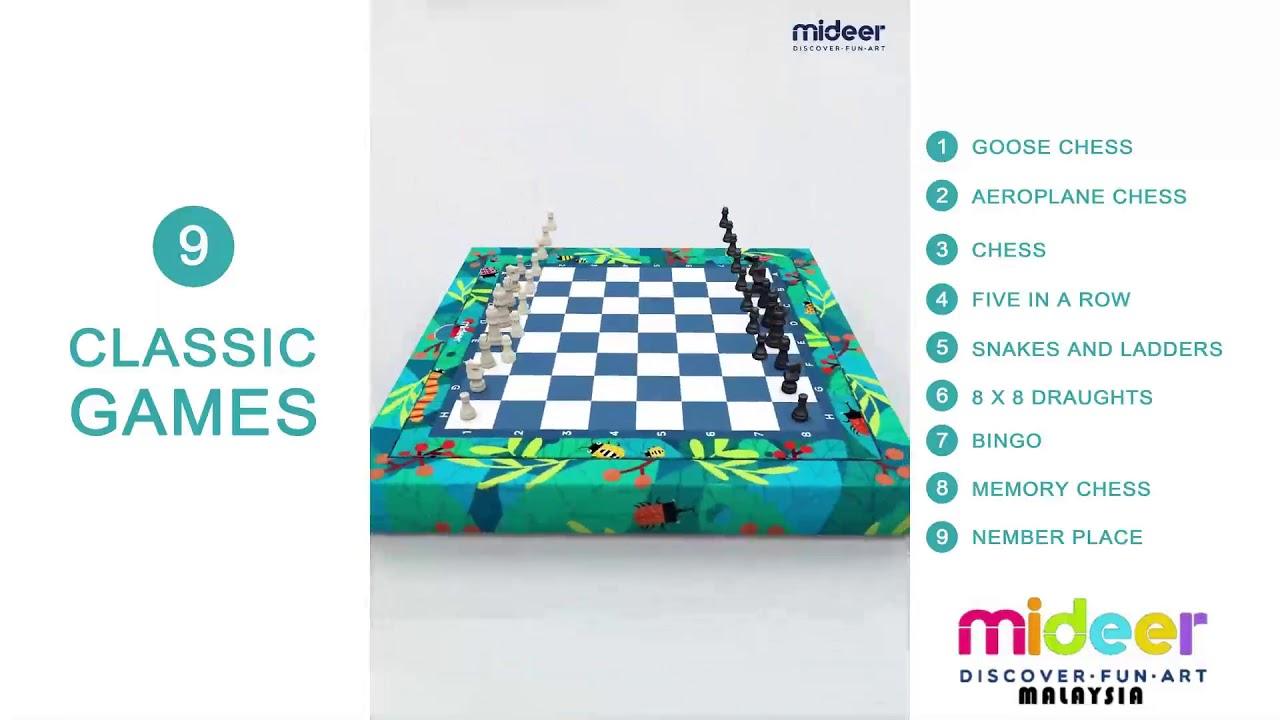 Mideer 9 in 1 Classic Games | The Nest Attachment Parenting Hub