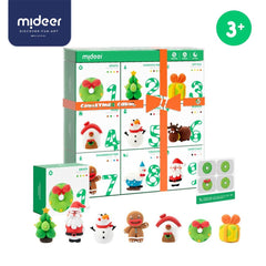 Mideer Christmas Carol Theme Borax-Free Clay Set 3+ | The Nest Attachment Parenting Hub