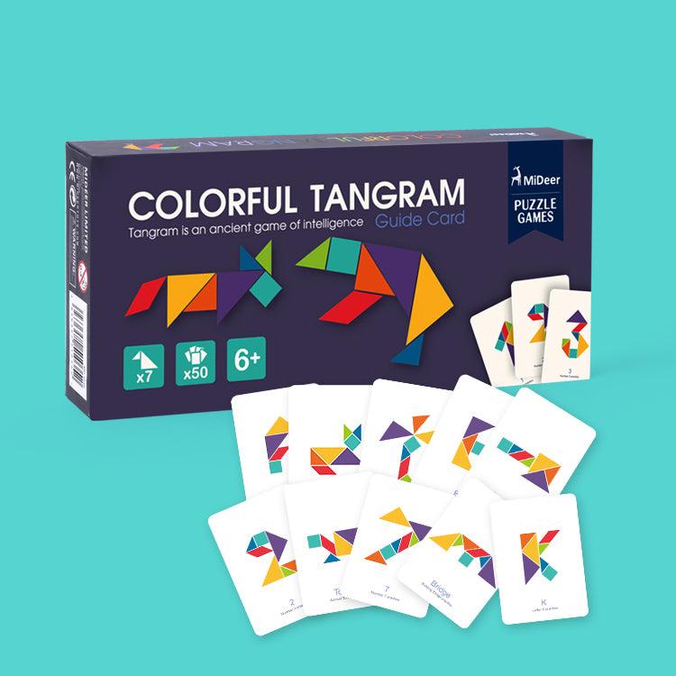 Mideer - Colorful Tangram | The Nest Attachment Parenting Hub