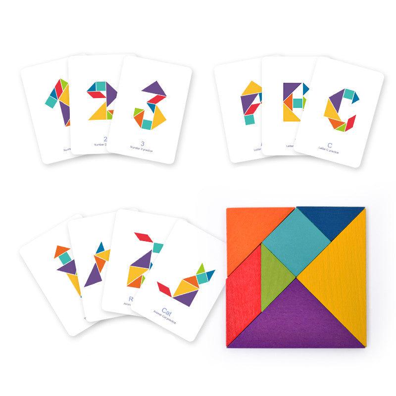 Mideer - Colorful Tangram | The Nest Attachment Parenting Hub