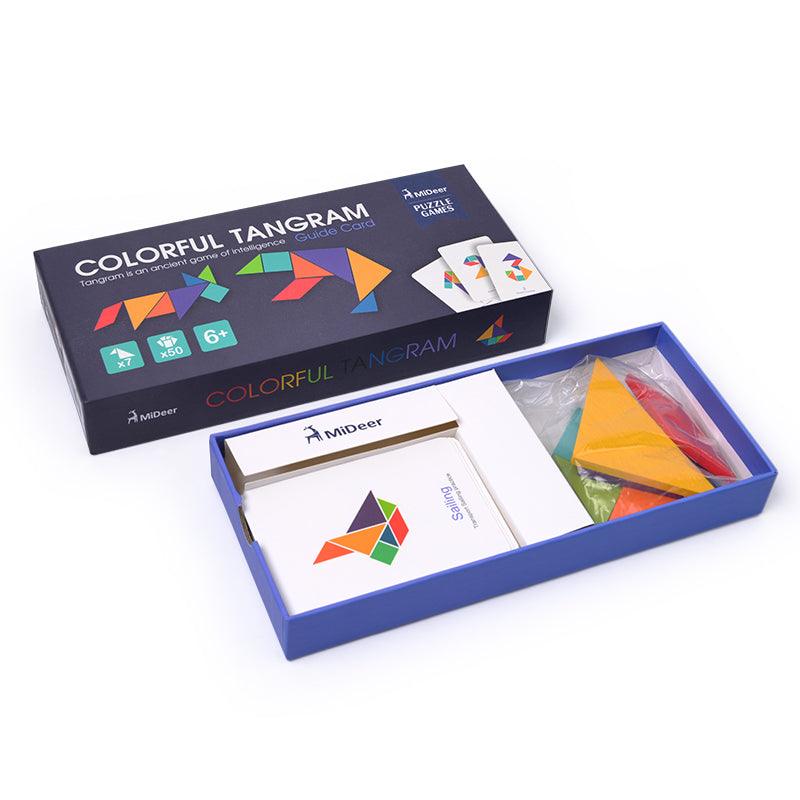 Mideer - Colorful Tangram | The Nest Attachment Parenting Hub