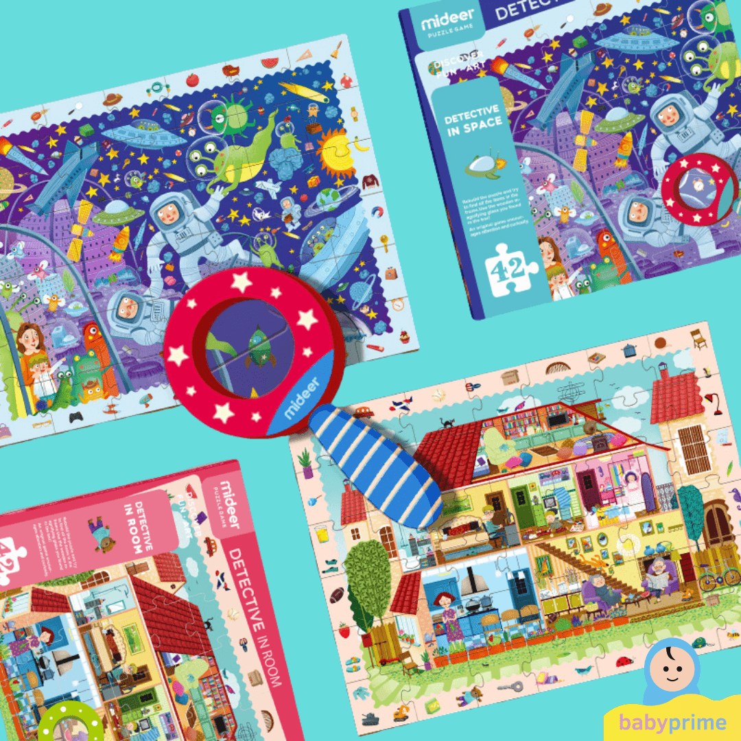 Mideer - Detective Puzzles | The Nest Attachment Parenting Hub