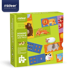 Mideer - Domino Puzzle Zoo Pals | The Nest Attachment Parenting Hub