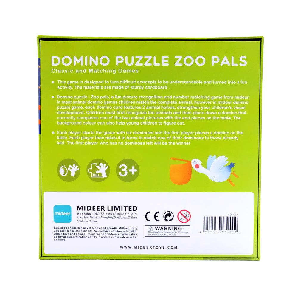 Mideer - Domino Puzzle Zoo Pals | The Nest Attachment Parenting Hub