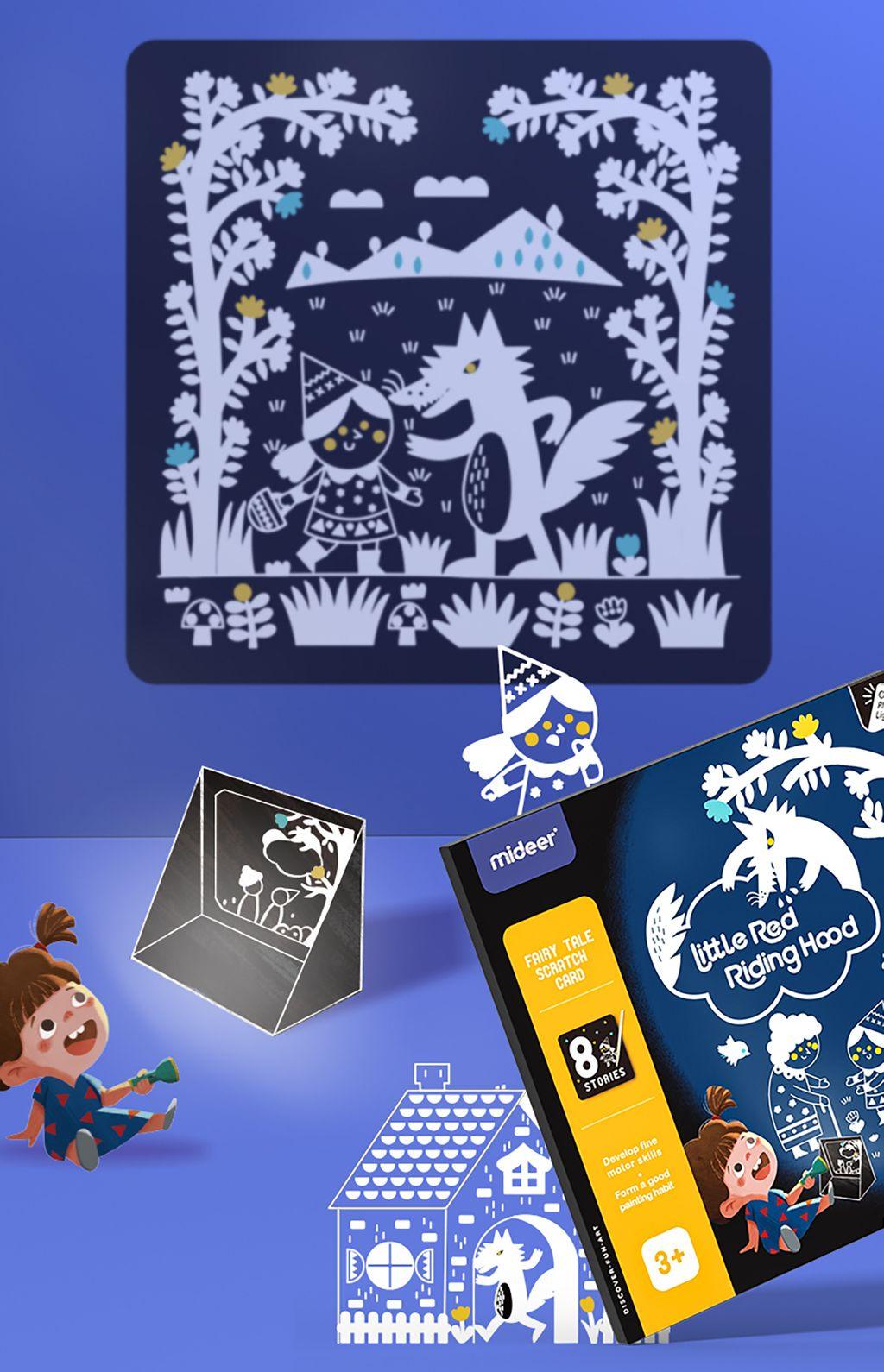 Mideer Fairystale Scratch Card | The Nest Attachment Parenting Hub