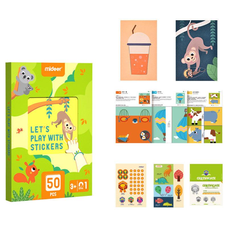 Mideer Let's Play with Stickers 3+ | The Nest Attachment Parenting Hub