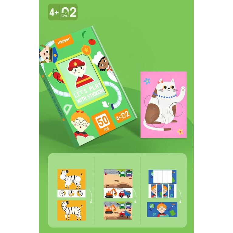 Mideer Let's Play with Stickers 3+ | The Nest Attachment Parenting Hub