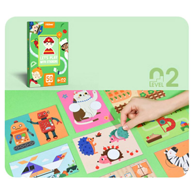 Mideer Let's Play with Stickers 3+ | The Nest Attachment Parenting Hub