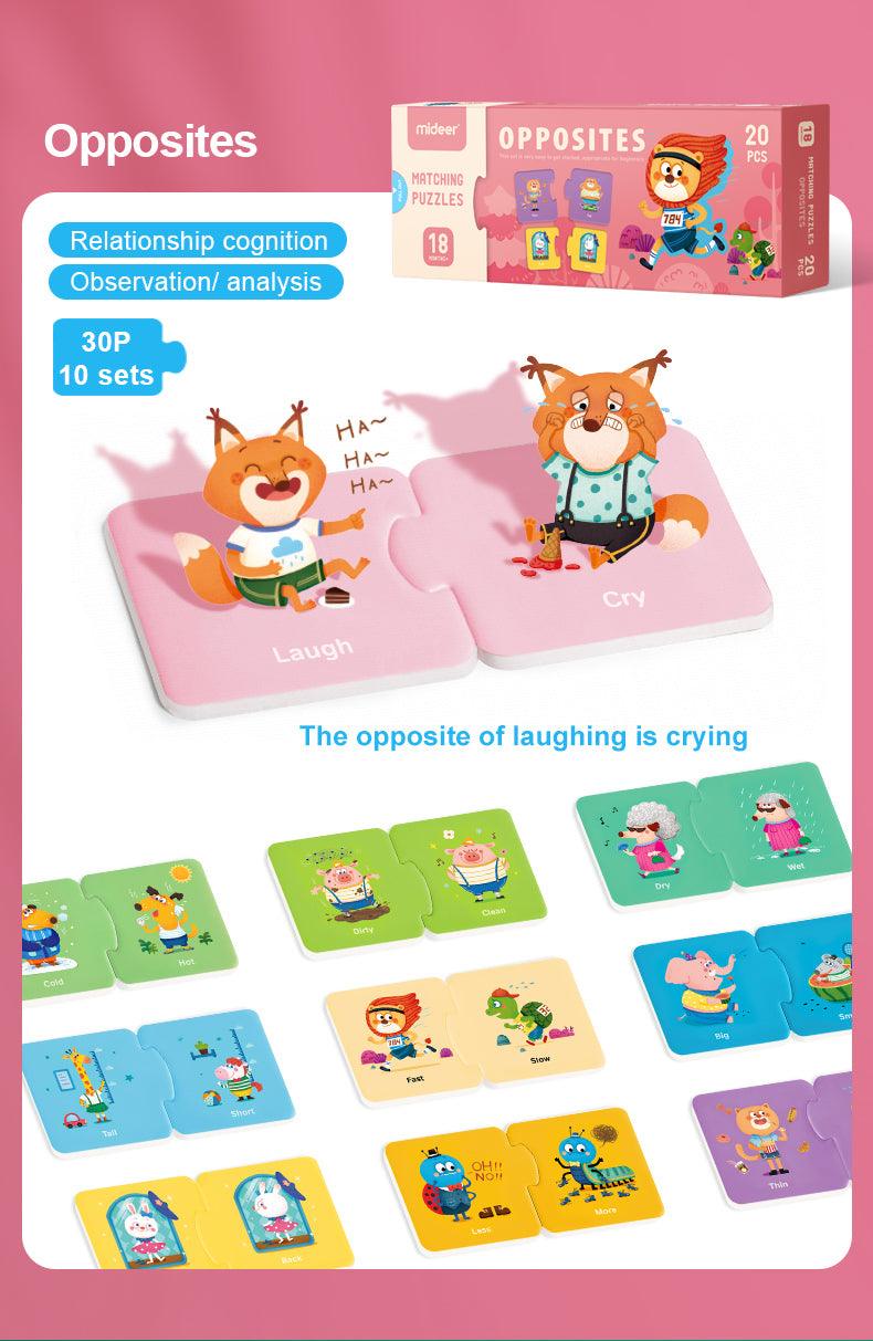 Mideer - Matching Puzzles 18m+ | The Nest Attachment Parenting Hub