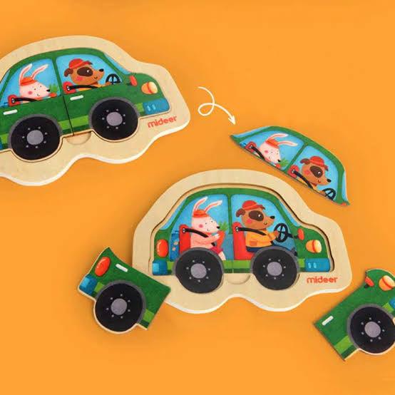 Mideer - Mini Discovery Puzzle Set | The Nest Attachment Parenting Hub