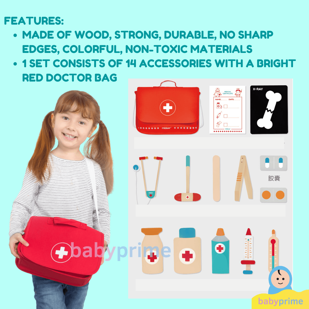 Mideer - My First Doctor's Kit | The Nest Attachment Parenting Hub