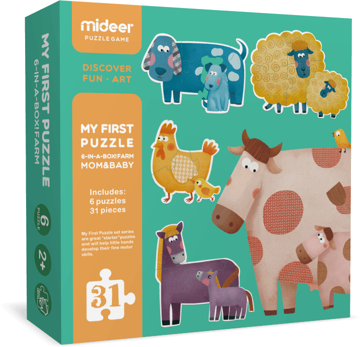 Mideer - My First Puzzle | The Nest Attachment Parenting Hub