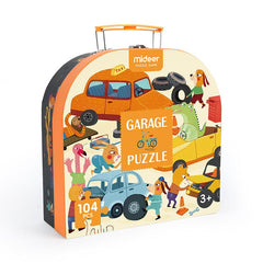 Mideer - My Garage Puzzle | The Nest Attachment Parenting Hub