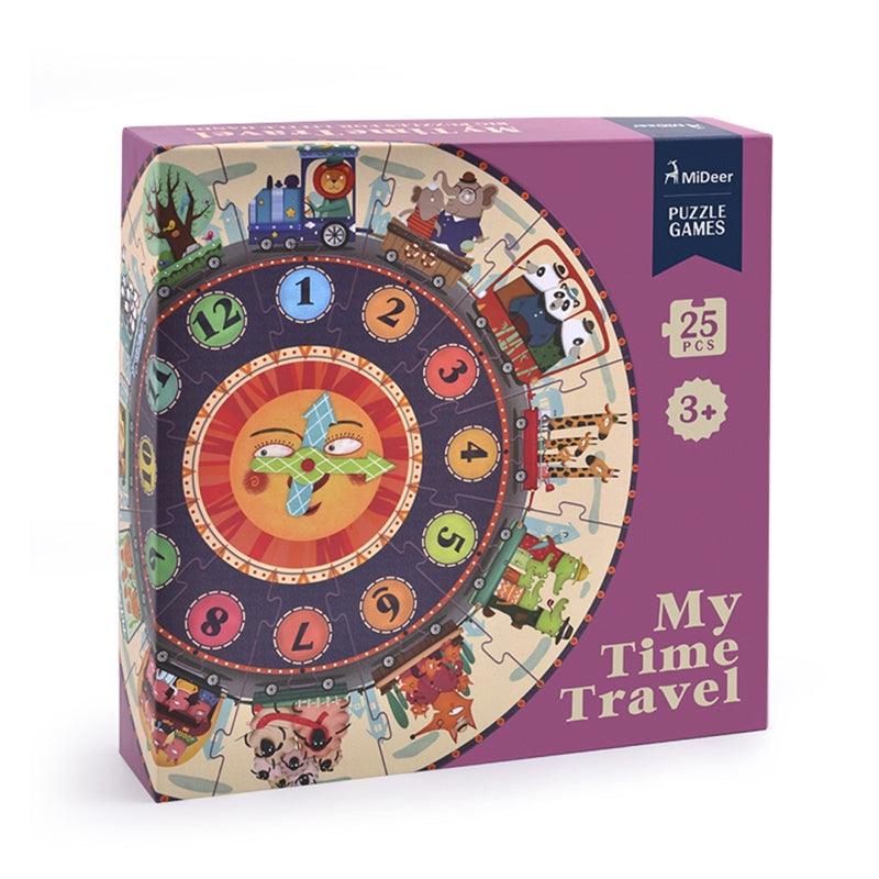 Mideer My Time Travel Clock Puzzle | The Nest Attachment Parenting Hub