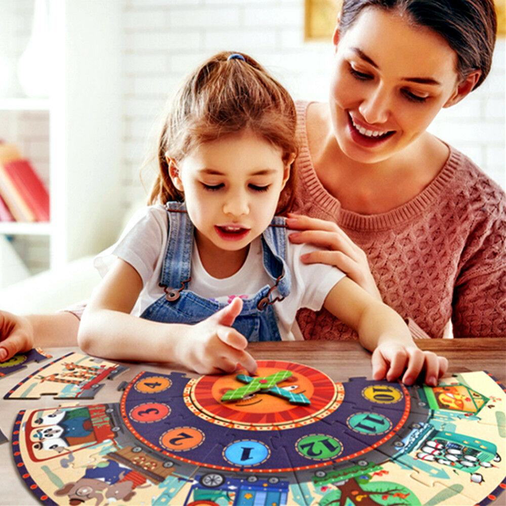 Mideer My Time Travel Clock Puzzle | The Nest Attachment Parenting Hub