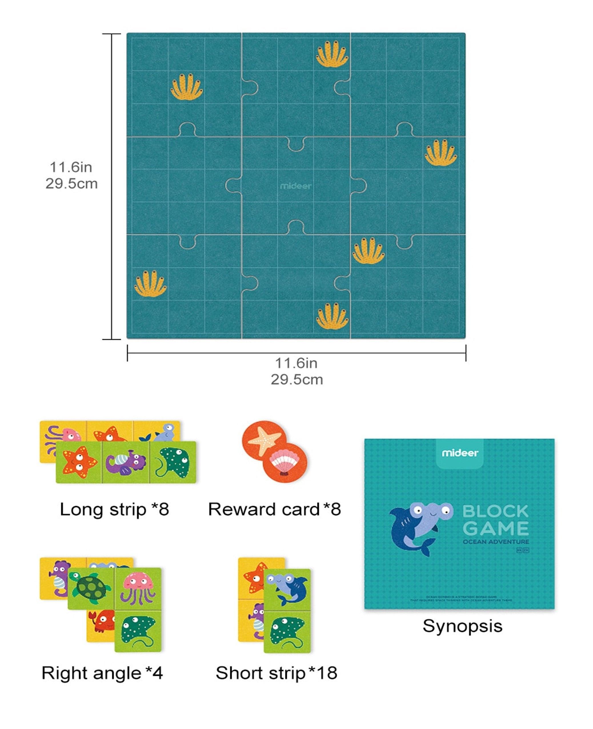 Mideer - Ocean Adventure Block Game | The Nest Attachment Parenting Hub