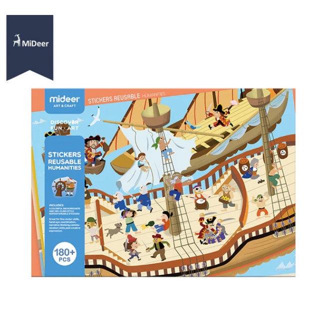 Mideer Reusable Sticker | The Nest Attachment Parenting Hub